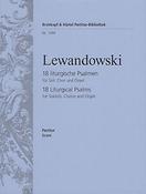Louis Lewandowski: 18 liturgische Psalmen