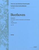 Beethoven: Tripelkonzert C-dur op. 56 (Partituur)