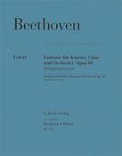 Ludwig van Beethoven: Chorfantasie c-moll op. 80 (Partituur)