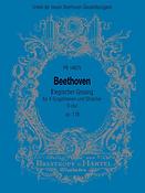 Ludwig van Beethoven: Elegischer Gesang op. 118 (Partituur)
