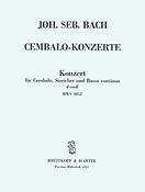 Bach: Cembalokonzert d-moll BWV 1052