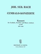 Bach: Cembalokonzert g-moll BWV 1058