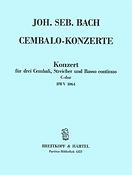 Bach: Cembalokonzert C-dur BWV 1064