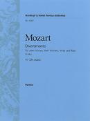 Mozart: Divertimento D-dur KV 334(320)