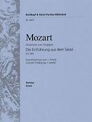 Mozart: Entführung KV 384. Ouvertüre