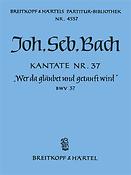 Bach: Kantate BWV  37 Wer da gläubet und getauft wird (Breitkopf)