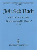 Bach: Kantate BWV 202 Weichet nur, betrübte Schatten