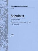 Franz Schubert: Rosamunde D797. Ballettmusiken