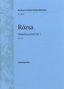Miklos Rozsa: Streichquartett Nr. 1 op. 22