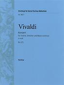 Antonio Vivaldi: Concerto e-moll RV 275