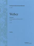 Carl Maria von Weber: Klarinettenkonzert 1 f-moll