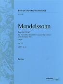 Felix Mendelssohn Bartholdy: Konzertstück 1 f-moll op. 113