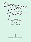 Georg Friedrich Händel: Orgelkonz. B-dur op.7/1 HWV306