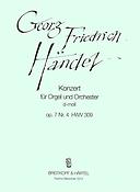 Georg Friedrich Händel: Orgelkonz.d-moll op.7/4 HWV309