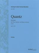 Johann Joachim Quantz: Flötenkonzert G-dur Qv 5:174