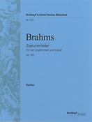 Johannes Brahms: Zigeunerlieder op. 103