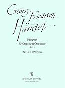 Georg Friedrich Händel: Orgelkonz. A-dur(Nr.14) HWV296