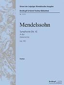 Felix Mendelssohn Bartholdy: Symphonie Nr. 4 A-dur op.90, Italienische (1833)