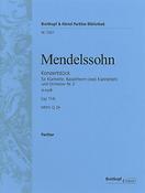 Felix Mendelssohn Bartholdy: Konzertstück 2 d-moll op. 114