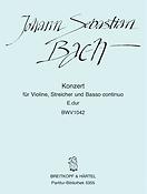 Bach: Violinkonzert E-dur BWV 1042