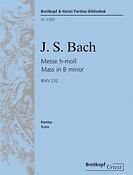 Bach: Messe h-moll BWV 232 (Partituur)