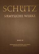 Heinrich Schütz: Gesamtausgabe, Band 12