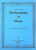 Huib Nieuwenhuizen: 3 Easy Variations On Folktunes