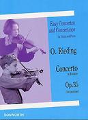 Oscar Rieding: Concertino in B minor Opus 35