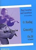 Oskar Rieding: Violin Concerto In D Op.36 (Violin/Piano)