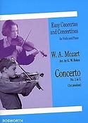 Mozart: Concerto No.1 in G (Viool, Piano)
