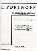 Leo Portnoff: Russian Fantasia No.4 E Minor for Violin And Piano