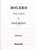 Jeno Hubay: Bolero Op.51 No.3