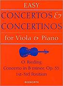Oskar Rieding: Concerto in B Minor for Viola And Piano Op.35