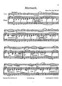 Menuet Souvenir Suite Op.105/3