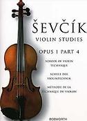 Otakar Sevcik: School Of Violin Technique, Opus 1 Part 4