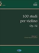 Hans Sitt: 100 Studi Op.32, per Violino - Volume 1