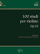 Hans Sitt: 100 Studi Op.32, per Violino - Volume 3