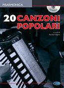 Fausto Fulgoni: 20 Canzoni Popolari (Akkordeon)