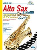 Animated Movies and TV Duets For Alto Sax & Piano