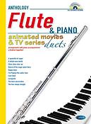 Animated Movies and TV Duets for Flute And Piano