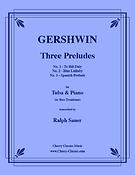 Three Preludes For Tuba or Bass Trombone & Piano