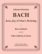Jesu Joy of Man?s Desiring for Brass Quintet