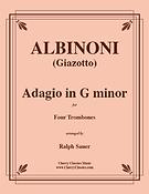 Adagio in G minor fuer Four Trombones