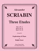 Three Etudes For Euphonium and Piano