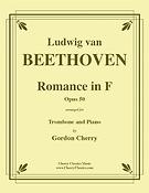 Romance No. 2 in F Opus 50 fuer Trombone & Piano