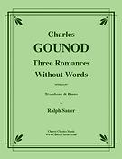 Three Romances Without Words fuer Trombone & Piano