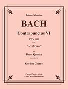 Contrapunctus VI BWV 1080 for Brass Quintet