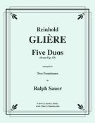 Five Duos from Op. 53 for two Trombones