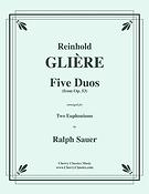 Five Duos from Op. 53 for two Euphoniums