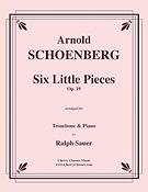 Six Little Pieces, op. 19 fuer Trombone and Piano